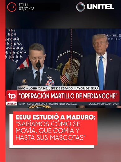 Operativo de captura a Nicolás Maduro: Revelaciones del General Caine