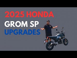 Transform Your 2025 Honda Grom SP with Upgrades
