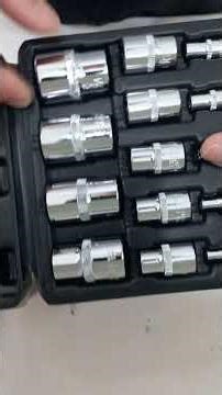 Amazon Basics E Torx Star Socket Set, 14-Piece, 15 x 13 x 4.4 centimeters