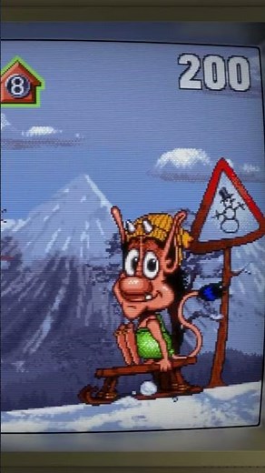 Hugo 5 MS-DOS #hugo #thetroll #hugogames #msdos #dosgames #snowgames