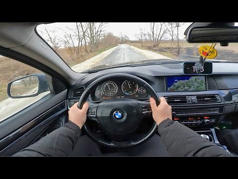 BMW 5 Series 525xd Touring 2012 [218Hp] - POV Test Drive