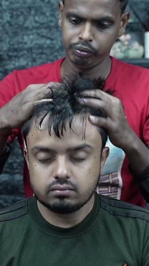 Deep Tissue Head Body Massage ASMR | Strong Forearm Pressure For Instant Relief #shorts