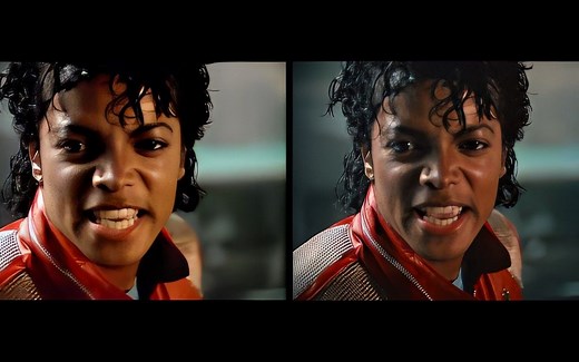 迈克尔·杰克逊《Beat It》原版 vs 官方重制版 | 新版细节丰富太多了！