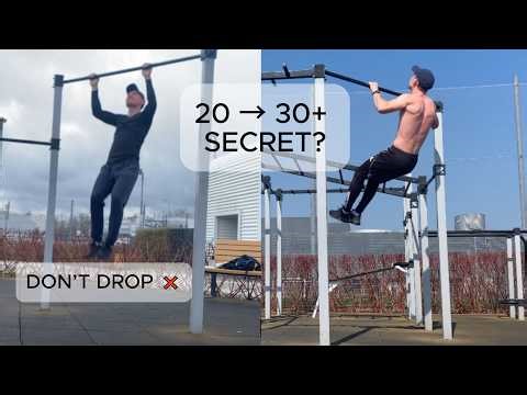 How to Do 30+ Pull-Ups (No Drop) | Increase Pull-Up Endurance Fast