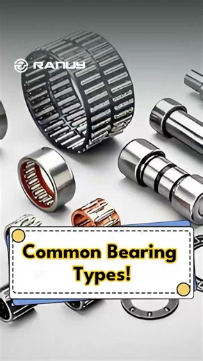 Common Bearing Types! Essential Guide for Mechanical Beginners #bearings