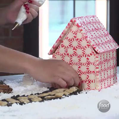 21M views · 38K reactions | Forget the gingerbread. We're building CANDY CANE houses! All-new #HolidayBakingChampionship < tonight @ 9|8c! | Food Network | Facebook