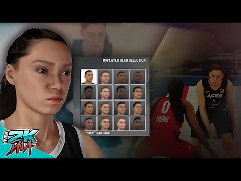 Full Female Player Edit Menu tutorial - Creating New Female Player Characters NBA 2K20 PC