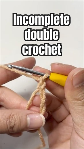 Mastering the Tricky Incomplete Double Crochet for Fluffy Pom Poms! #beginnercrochet