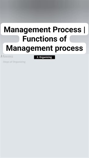 Management Process | Functions of Management process #managementprocess #hilightseveryonefollowers #Accounting #lifelessons #everyonefollowers #lifestyle #fbreelsfypシ゚ | Accounting Knowledge Concepts