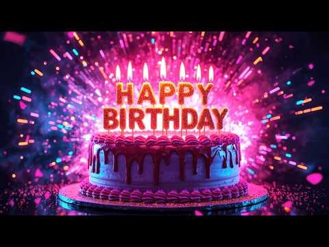 Happy Birthday Song 🎉 Cake Candles Spell “HAPPY BIRTHDAY” | Amazing Birthday Video