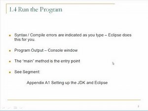Java 01 Getting Started