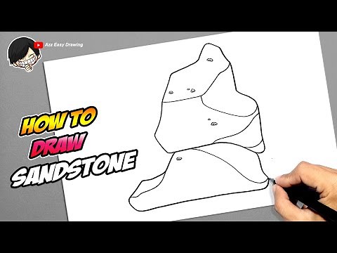 How to draw Sandstone