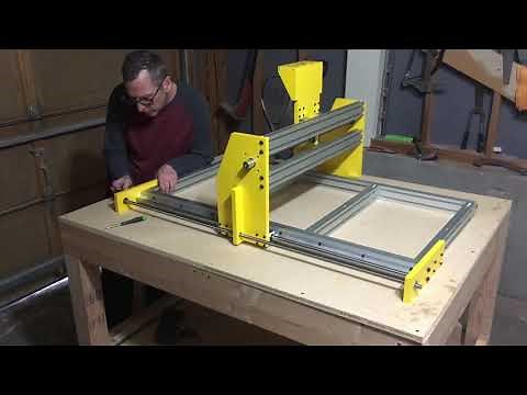 Assembling The Highline CNC Routing Machine