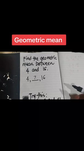 Paano mahanap ang geometric mean ng dalawang numero