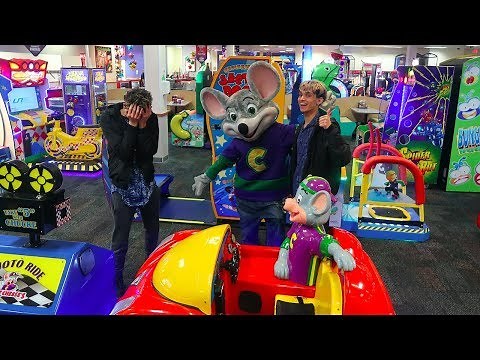 Twins cry after visiting Chuck E Cheese 10 years later!