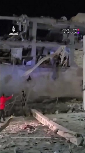 US-Israeli strikes destroy buildings in northern Iran