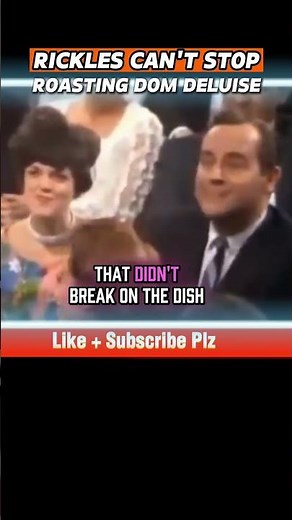 Don Rickles Loves Roasting Dom DeLuise in the 1960s! #ClassicComedy #VintageRoasts