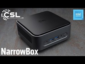 CSL Narrow Box Premium - Für Home-Office oder als Multimedia-Zentrale für 4K-Entertainment.