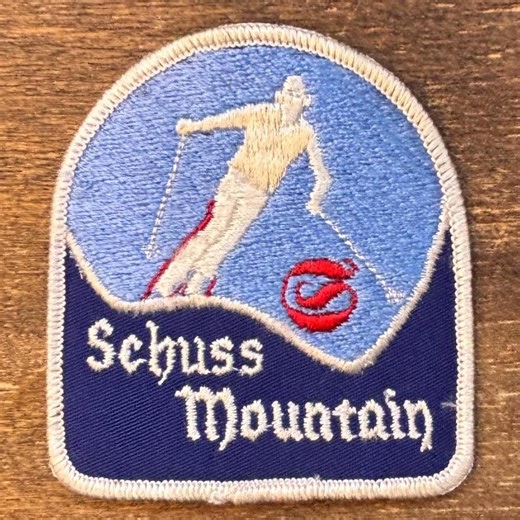 Schuss Mountain, Mancelona, Michigan Vintage Ski Patch - Etsy