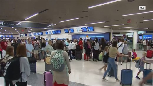 Airport delays mount nationwide