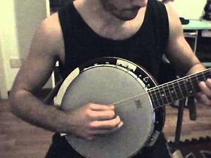 Left 4 Dead 2 - main menu music on 6-string banjo