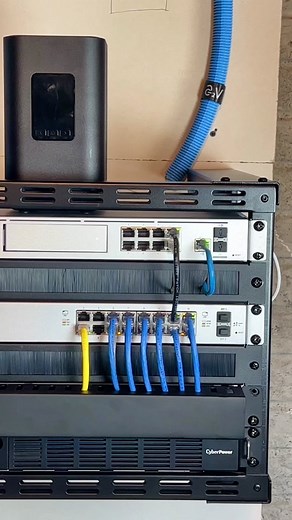 Dual Internet failover - let me show you how #ubiquitinetworks #builditin #ethernetblueprint #cat6 #homeinternet #failover