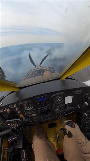 Water Bomber POV full vid^^^