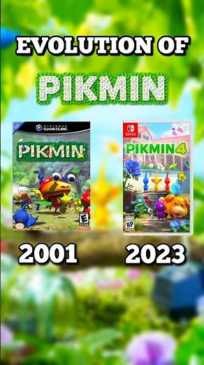Evolution of Pikmin (2001-2023)