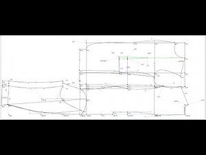 Blazer Pattern Drafting: A Step-By-Step (back) part 1