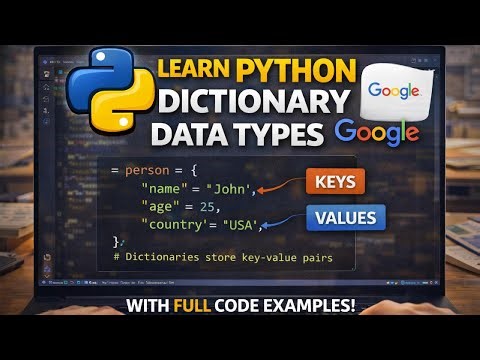 Python Dictionary DataType Explained (Beginner Guide) #Part-5 | Python Full Course for Data Science