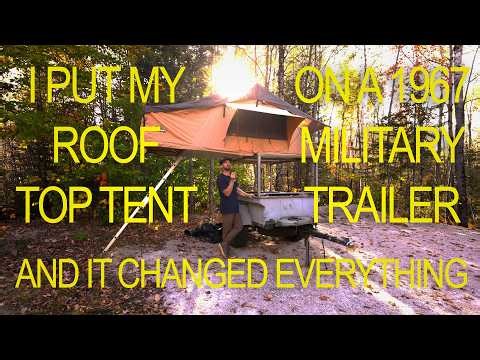 DIY Overland Trailer + Rooftop Tent Setup (Full Walkthrough)