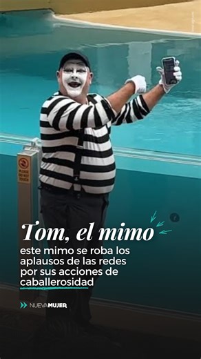 Eeste mimo se ha vuelto viral y se roba los aplausos de las redes por sus acciones de caballerosidad 👏 | Nueva Mujer