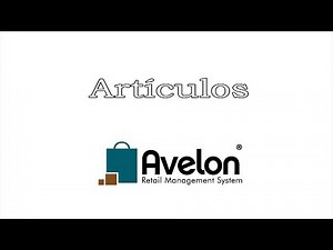Gestión de artículos en Avelon RMS