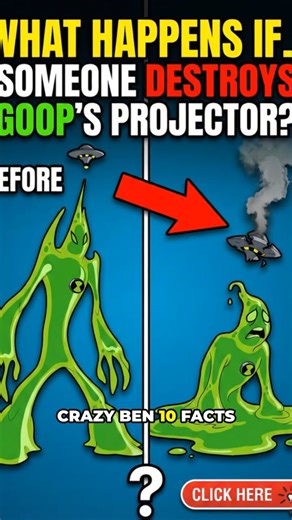 What If Goop's Projector Is Destroyed? Ben10