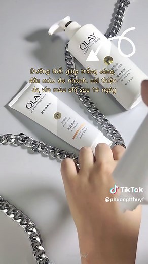 Olay B3 Bright Ultra Whitening/Body Cellscience B3 Vitamin C Whitening #olay #olayb3vitaminc #foryou #xh #xuhuong #beauty #chamsocda #bodycare #body #phuongtthuyf