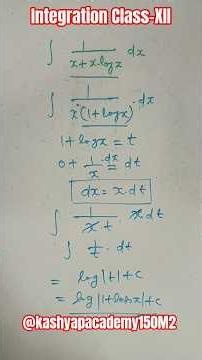 Mathematics Solutions Class-12 Integration class-12 #Integration #mathsclass12 @kashyapacademy150M2