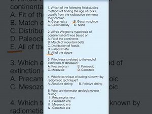 Freshman Geography Chapter 2 questions The geology of Ethiopia and the horn 1080p