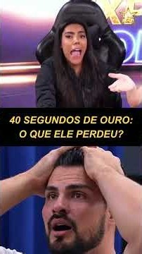 ⏱️🔥 40 SEGUNDOS DE OURO!