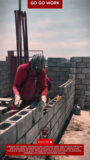 String Line Method Ensures Straight and Strong Brick Construction