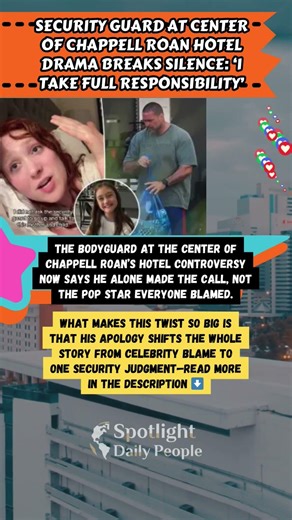 Bodyguard Speaks on Chappell Roan Drama 👀 #ChappellRoan #PopCulture #Shorts