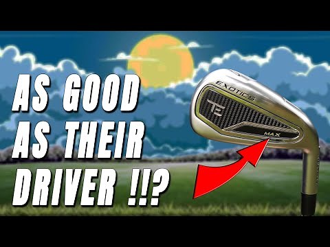 EXCEPTIONAL FEEL for a MAX Iron | Tour Edge Exotics MAX Irons
