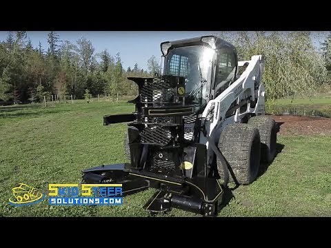 #1 Tree Shear for Skid Steer Loaders - The Hydraclip Tree Shear by M&M