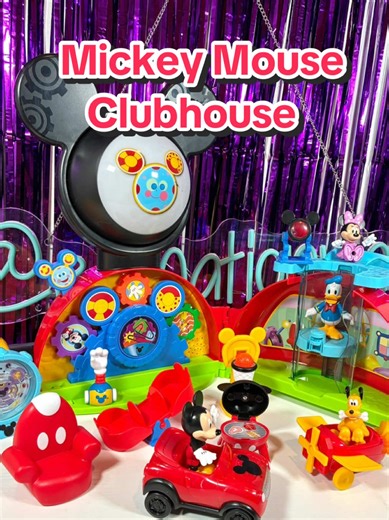 It’s the Mickey Mouse Club House! ❤️ The iconic Mickey Mouse Clubhouse from @Just Play brings the magic home for a fun playtime adventure—just like the show. The Mickey Mouse Clubhouse Playset is 28-inch-wide and includes 3 articulated 3-inch figures—Mickey Mouse, Minnie Mouse, and Donald Duck—that can sit, stand, and strike playful poses, plus a car, airplane, and plenty of accessories for awesome Clubhouse adventures! 🛒 Available at @target @Walmart and @Amazon (Link in bio) #mickeymouse #jus