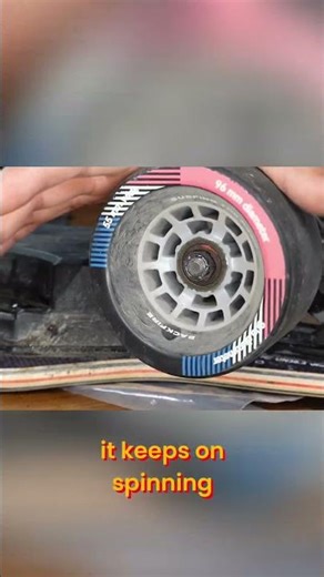 Spin Like A Pro: The Ultimate Electric Skateboard Wheel Hack! #shorts