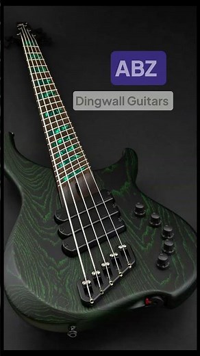 Dingwall ABZ 5 String Bass Guitar - Bass Review Magazine #bassreview #dingwallguitars #5string