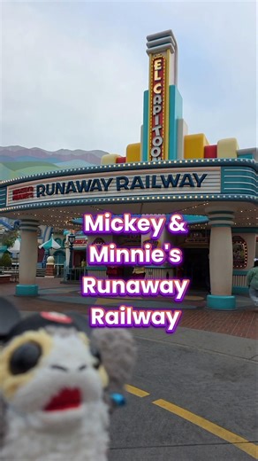 Disneyland Mickey and Minnie's Runaway Railway MMRR Toontown