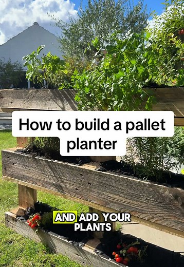 How to Build a Pallet Planter for Your Garden