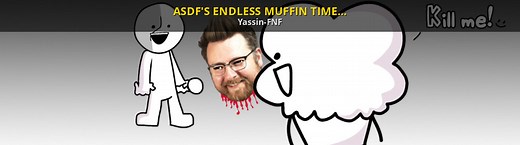 ASDF'S ENDLESS MUFFIN TIME (Fanmade!) Mod for Friday Night Funkin' | FNF Mods
