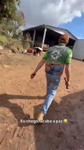 Eu chego… acaba a paz 😂🚜