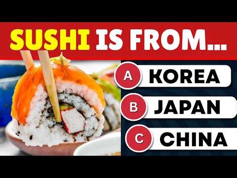 Guess the Country by Its Food 🌍🍔 | Food Challenge Quiz! 😱🔥